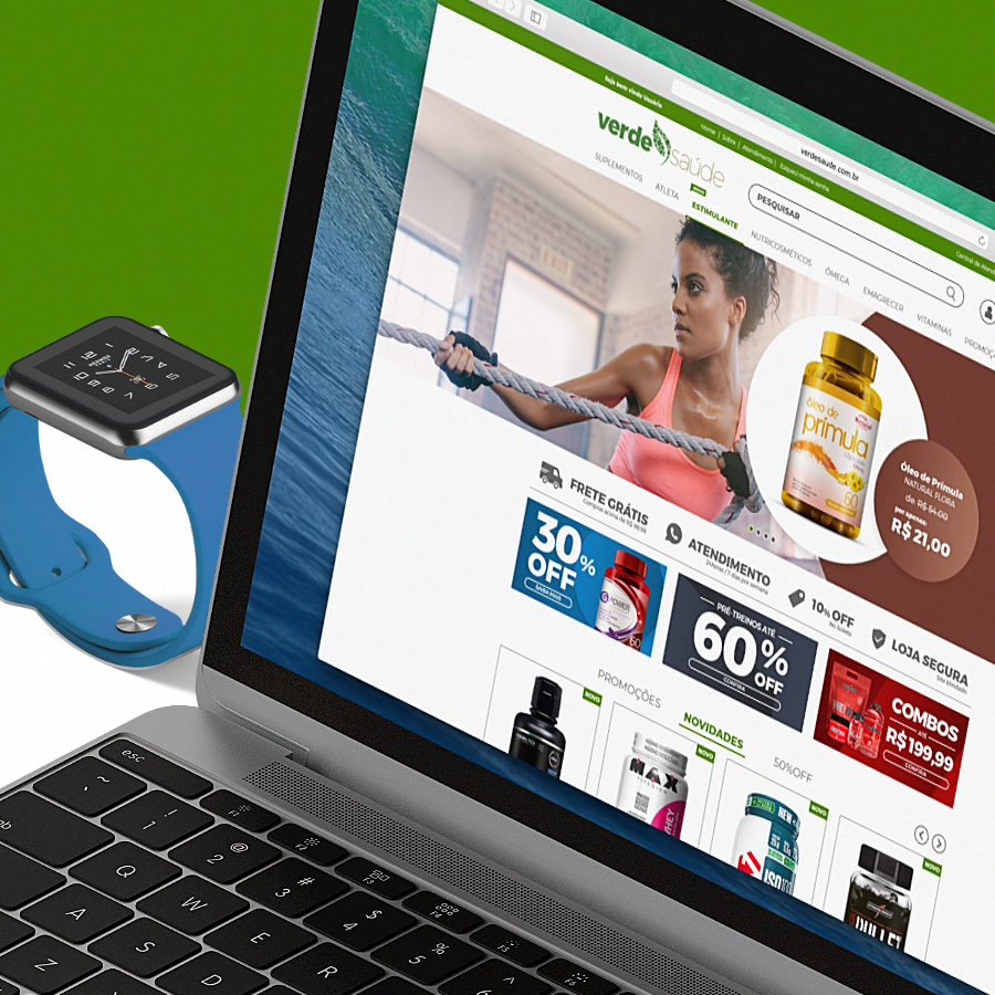 Verde Saúde - Web Design