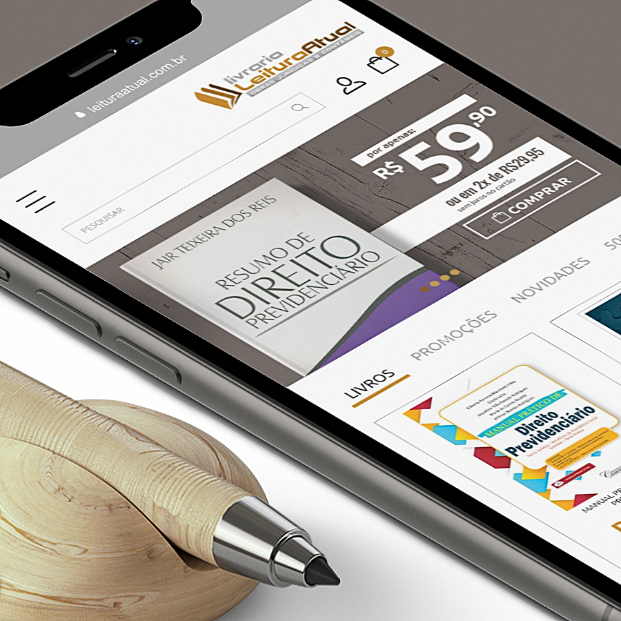 Leitura Atual - Web Design